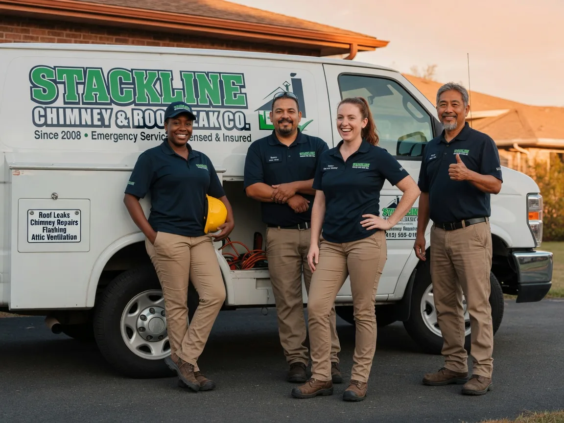 Chimney flashing repair company in Lake Ariel, PA